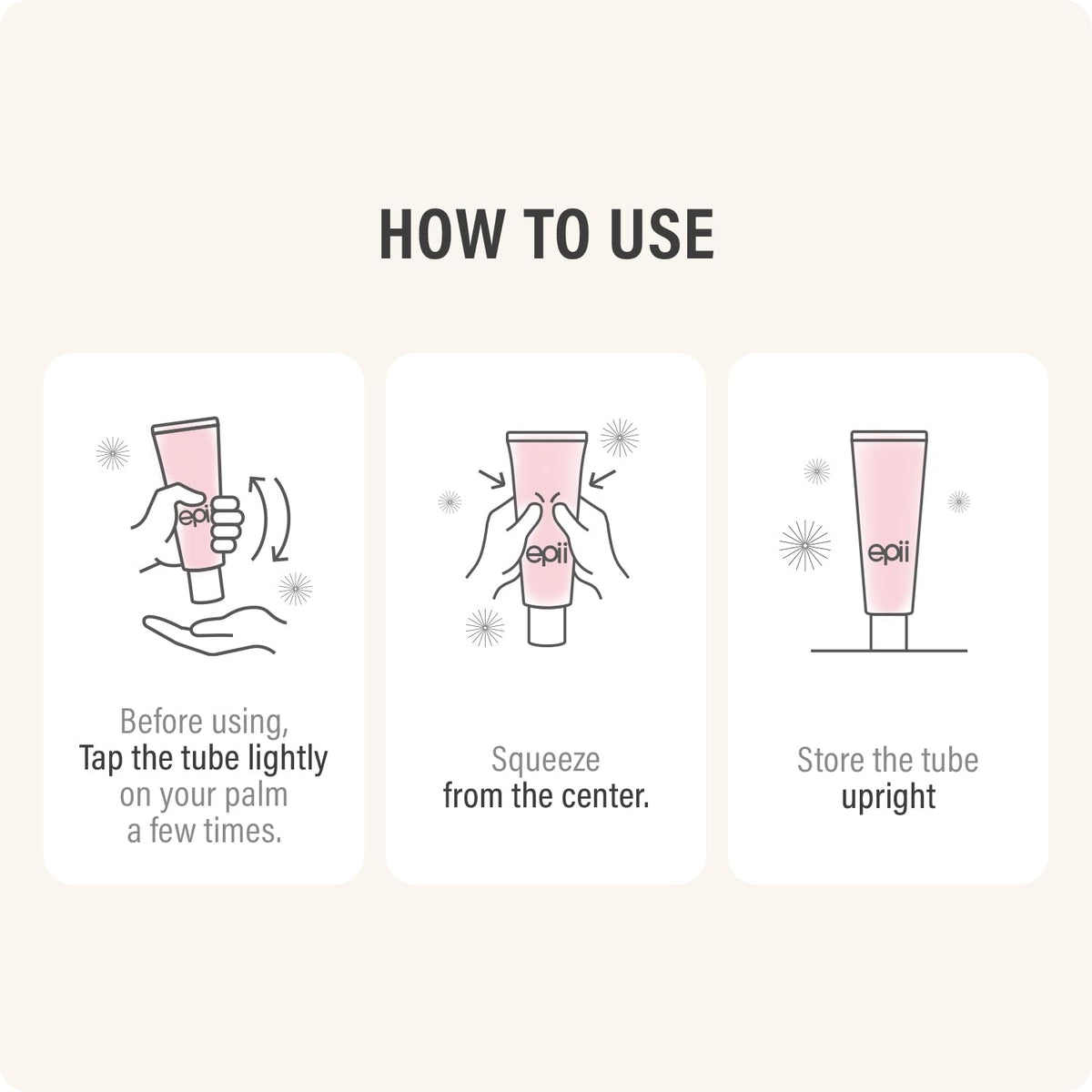 epii Double Up Cream being applied to face demonstrating gentle hydration