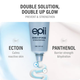 epii cream texture close-up demonstrating rich but lightweight hydration benefit