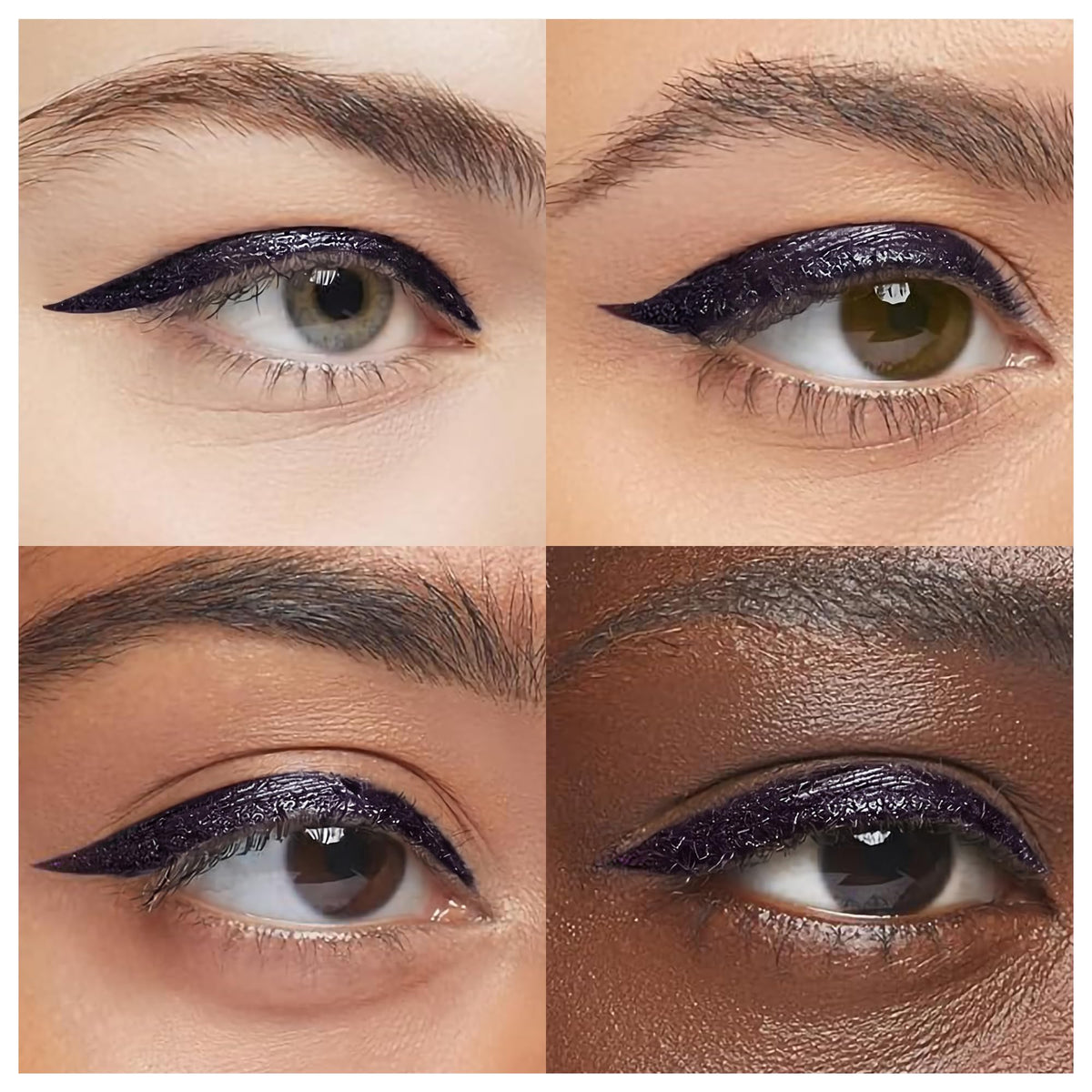 EPILYN water-resistance test showing smear-free line for all-day wear
