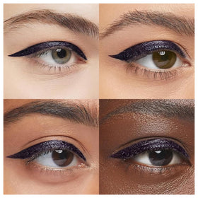 EPILYN water-resistance test showing smear-free line for all-day wear