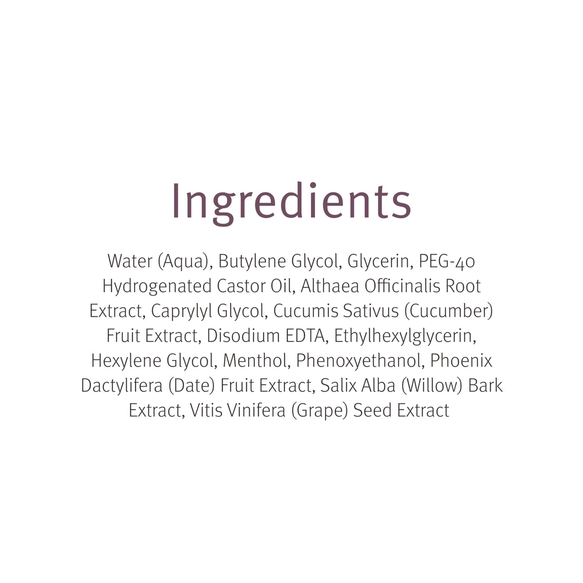 Epionce application on face demonstrating gentle refresh and calming benefit