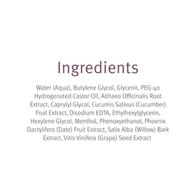 Epionce application on face demonstrating gentle refresh and calming benefit