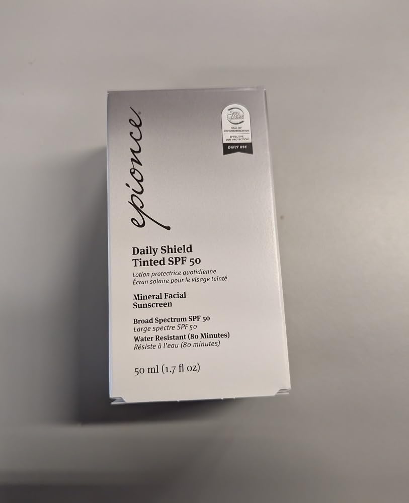 Epionce open cap dispensing product showing easy application benefit