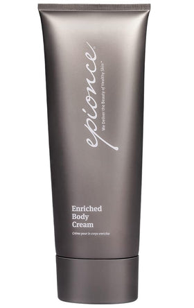 Epionce enriched body cream front jar showing premium packaging and hydration benefit