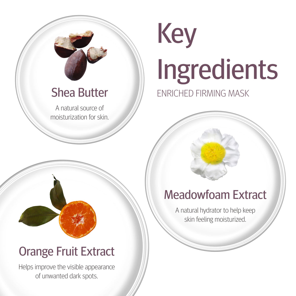 Applying Epionce mask to cheek to show soothing, hydrating effect
