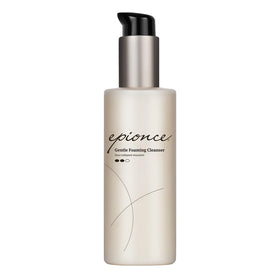 Epionce gentle foaming cleanser front packaging showing bottle and label for easy identification and trust