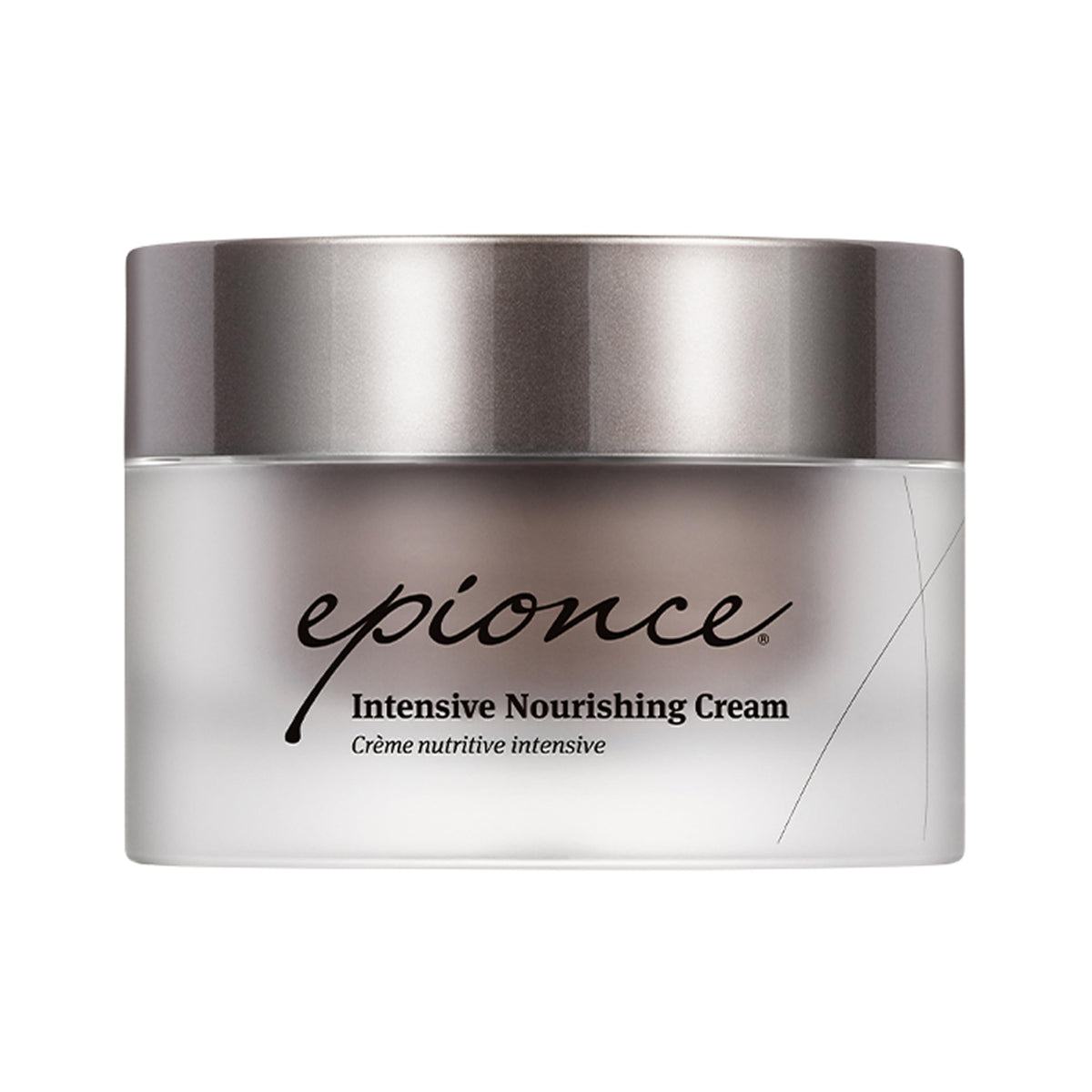 Epionce jar front view showing rich moisturizer and clear branding for identification and trust
