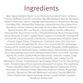 Close-up of Epionce product label emphasizing dermatologist-formulated claims and usage directions