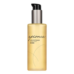 Epionce lytic gel cleanser front packaging showing label and pump for quick identification