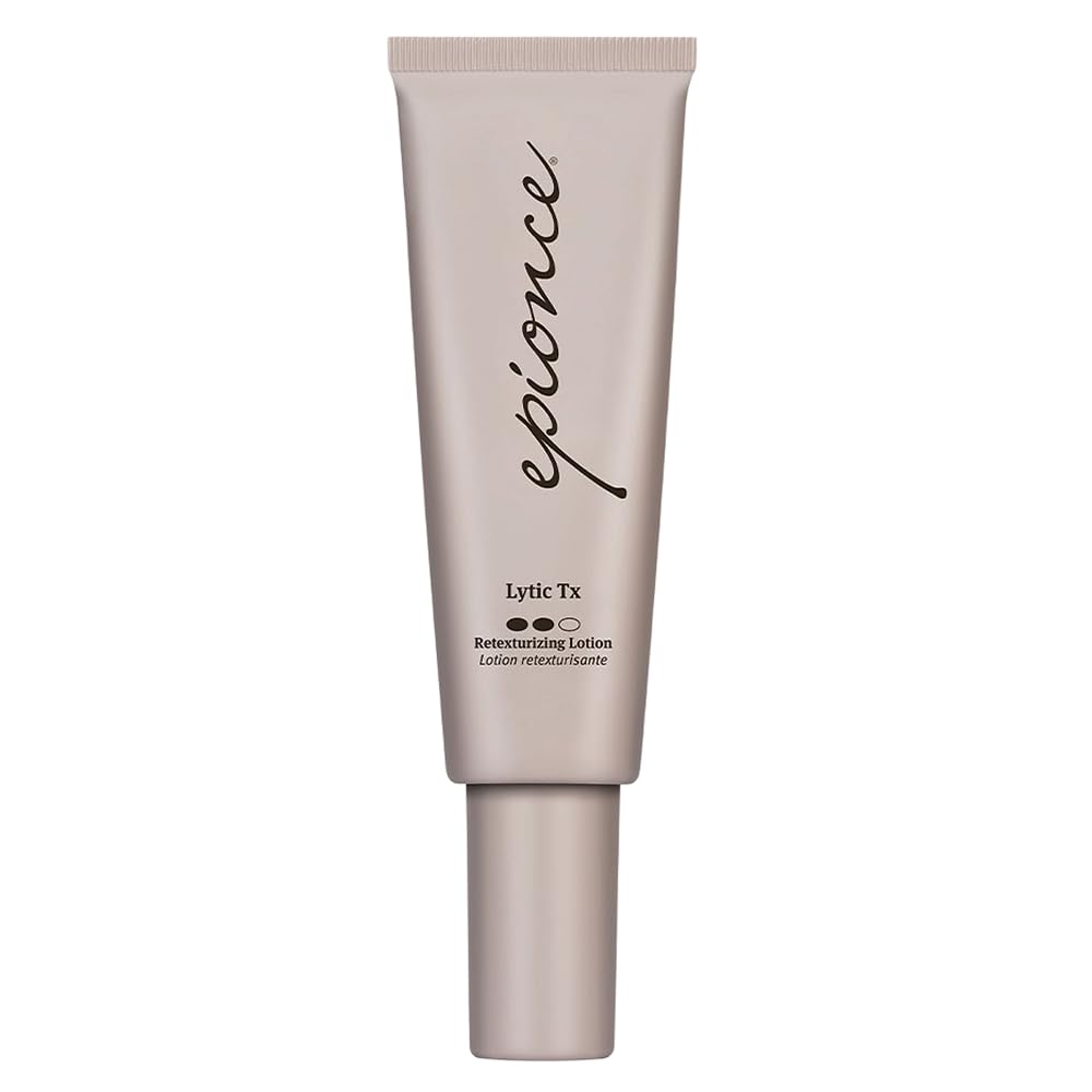 Epionce Lytic Tx front packaging showing product benefits
