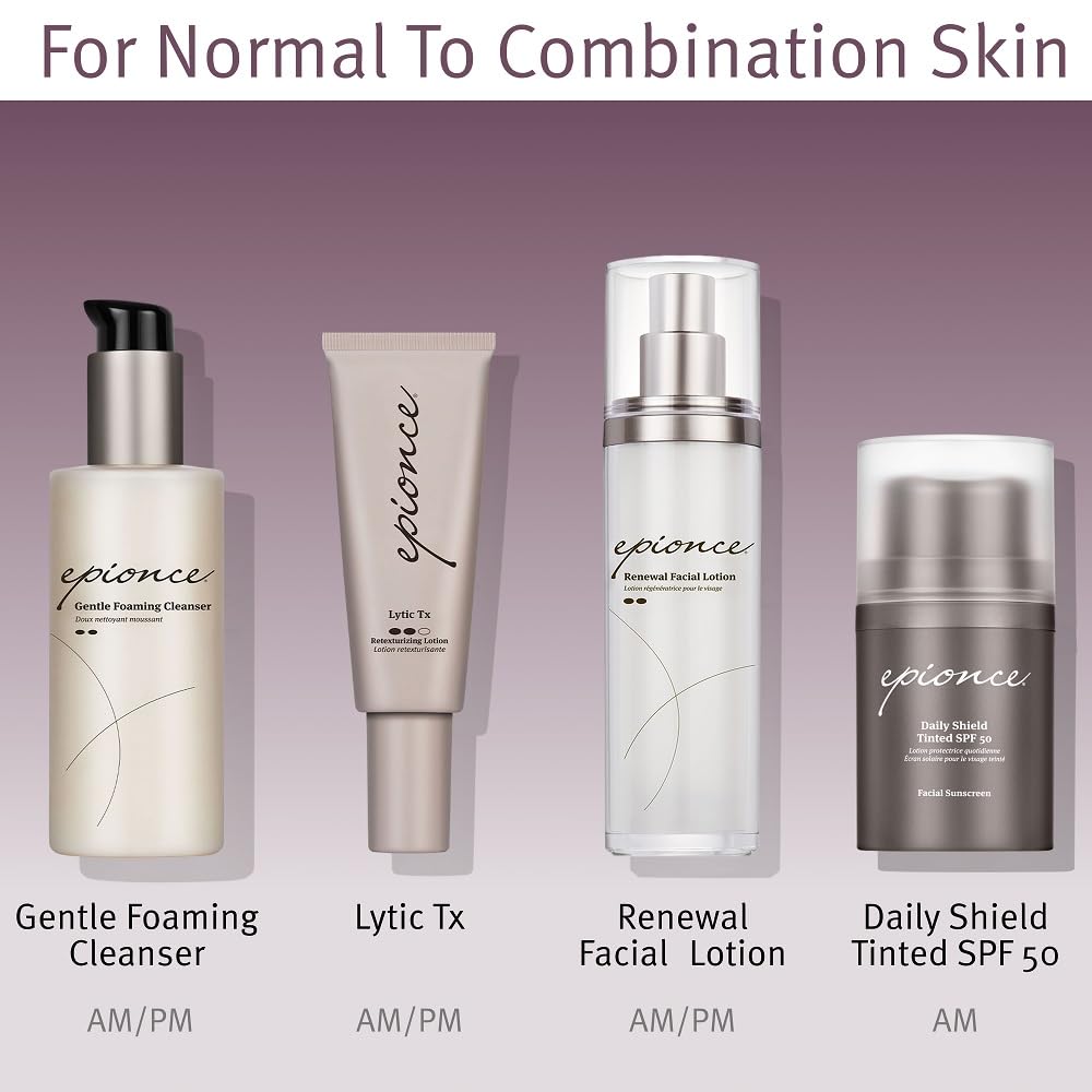 Epionce Lytic Tx label close-up highlighting key active ingredients
