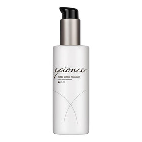 Epionce Milky Lotion Cleanser front packaging showing product and calming design for hydration
