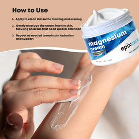 EpixCare jar on bedside table as part of nighttime routine promoting relaxation