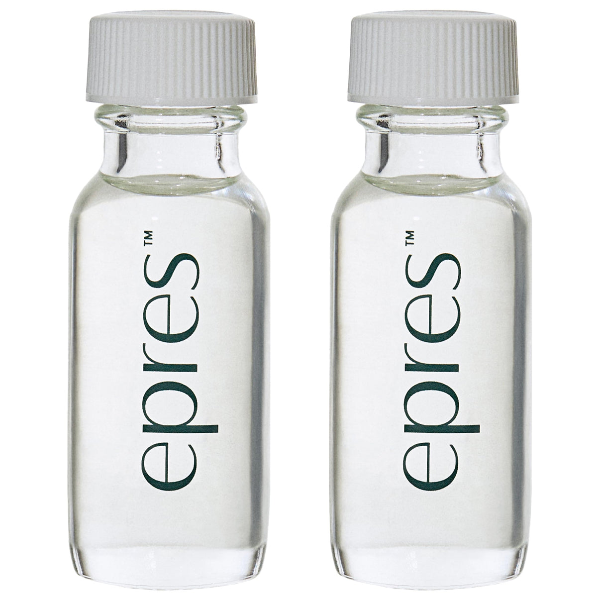 epres front packaging refill showing two vials and branding for easy replacement