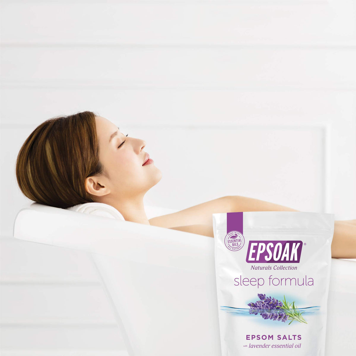 Epsoak resealable zipper detail preserving freshness and preventing moisture