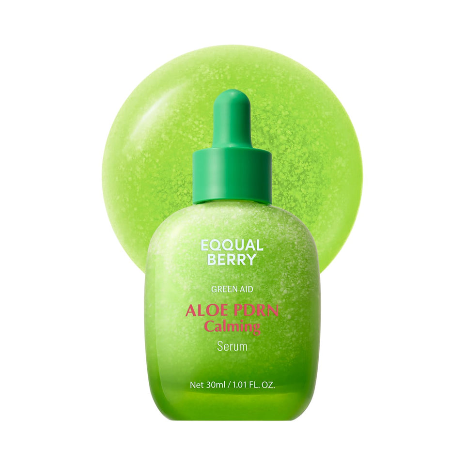 EQQUALBERRY front bottle showing sleek packaging and calming benefit