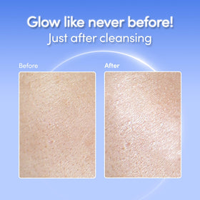EQQUALBERRY mild foam lather on hand showing gentle cleansing