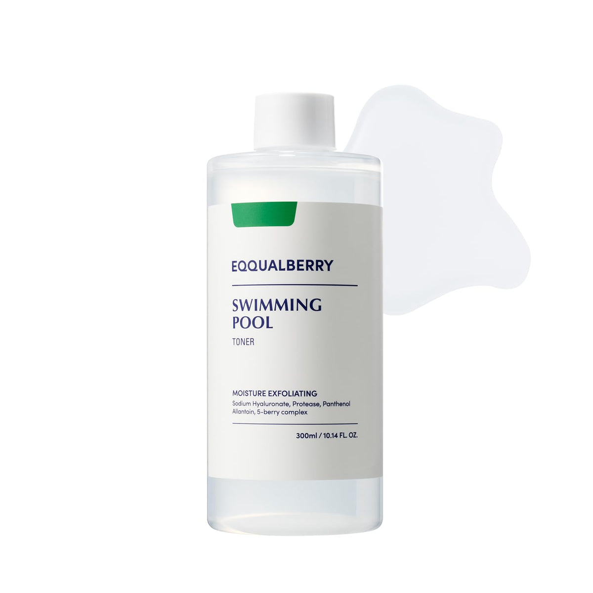 EQQUALBERRY front bottle shot showing 300ml packaging and clean label benefits