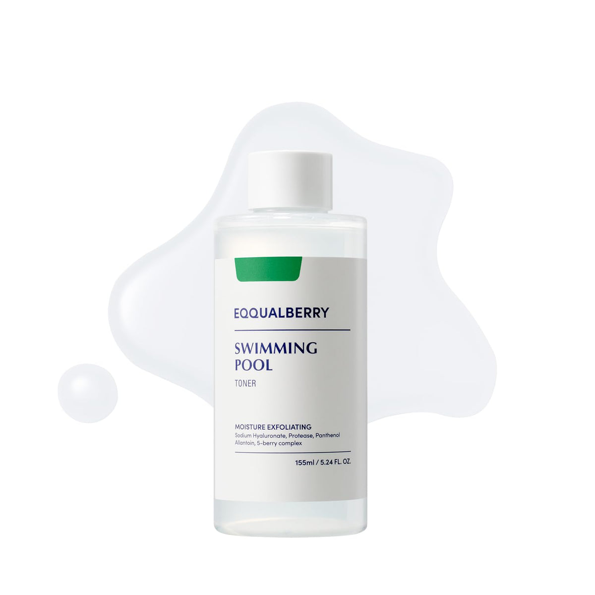 EQQUALBERRY front bottle view showing clean packaging and product benefit