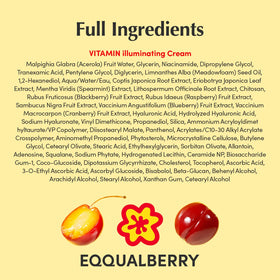 EQQUALBERRY lifestyle bathroom scene implying everyday use and glow