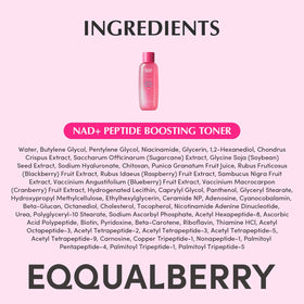EQQUALBERRY on a bathroom shelf lifestyle shot showing everyday use benefit