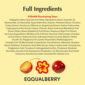 EQQUALBERRY on a vanity in bathroom setting for everyday skincare routine