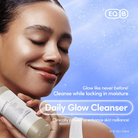 EQQUALBERRY gel texture on hand demonstrating moisturizing finish