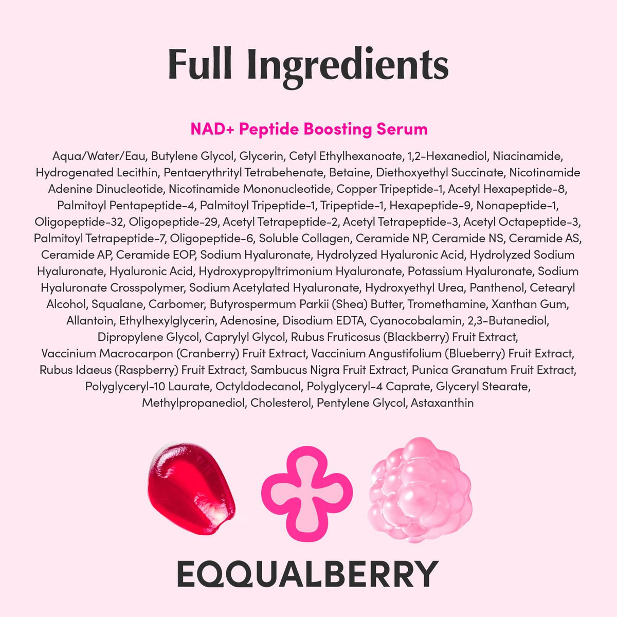 EQQUALBERRY serum on bathroom counter in routine scene showing daily use