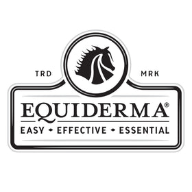 EQUIDERMA before and after mane photo highlighting visible smoothing and reduced frizz