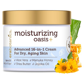 Era Organics jar front view showing label and moisturizing cream benefits