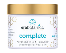 Era Organics front jar showing label and clean packaging, hydrating benefits