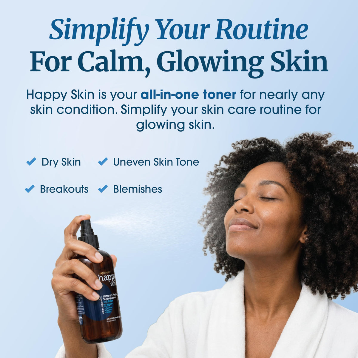 Era Organics bottle on bathroom counter in lifestyle scene promoting routine hydration