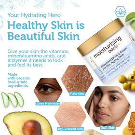 Era Organics ingredient flatlay with honey aloe and oils illustrating natural nourishment