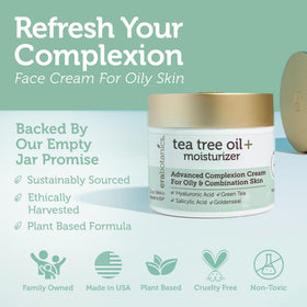 Era Organics on bathroom vanity styled in a skincare routine for everyday use