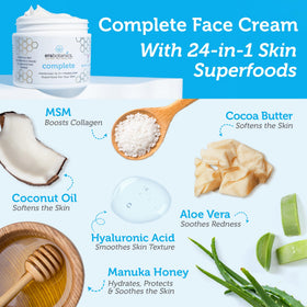 Era Organics cream texture close-up showing creamy hydration benefit