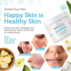 Era Organics Manuka honey and MSM ingredient focus illustrating soothing support