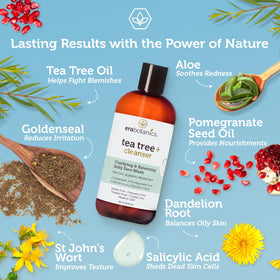 Era Organics cleanser texture lather demonstrating gentle foaming