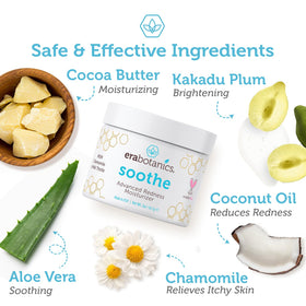 Era Organics close-up cream texture highlighting smooth matte hydration