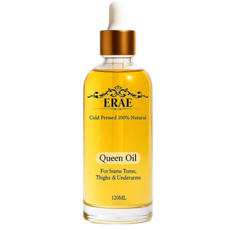 ERAE front bottle on white background showing sleek 120ml packaging and brand clarity