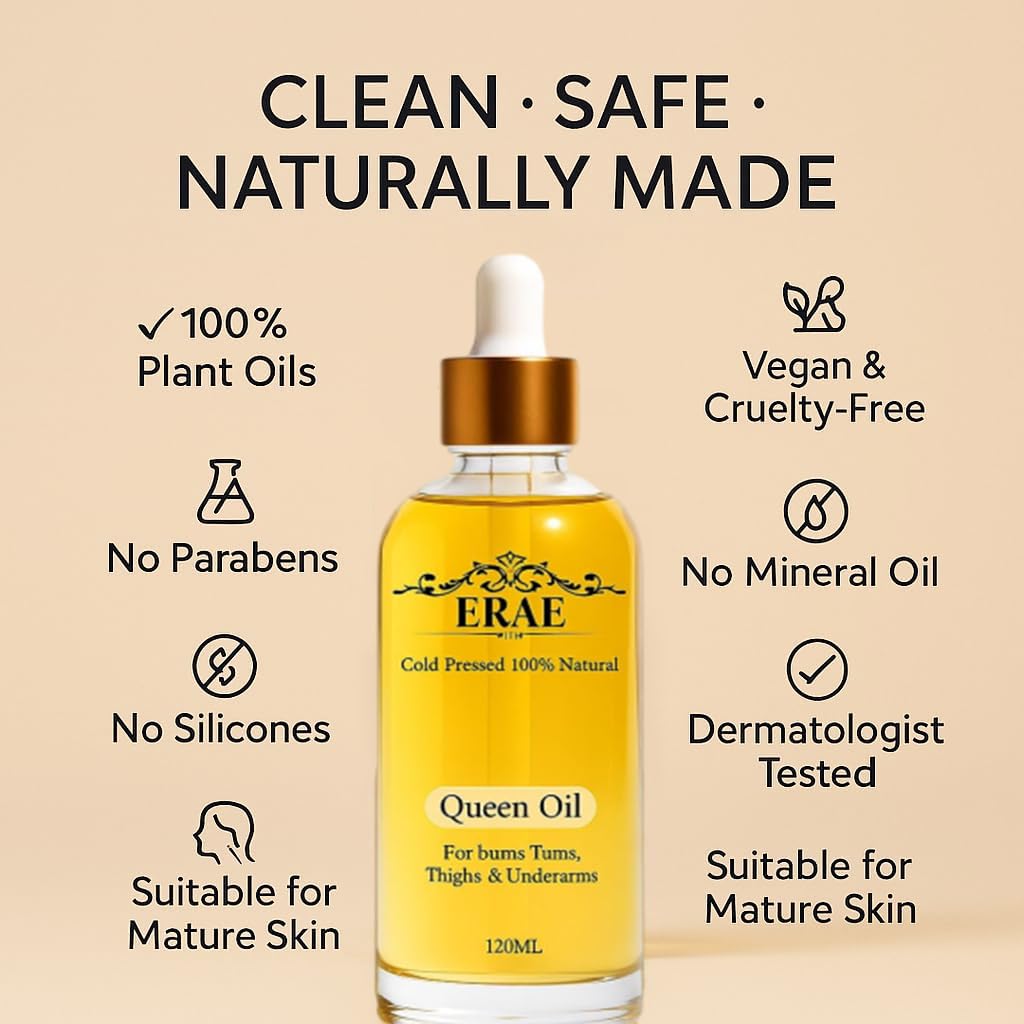 ERAE lifestyle bathroom scene with bottle near towel suggesting calming self‑care benefit