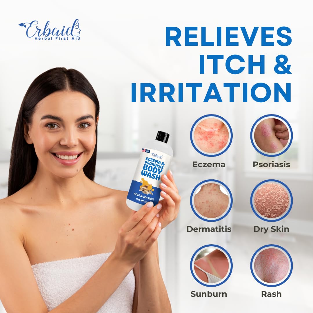 Erbaid pump and label detail highlighting ingredient clarity