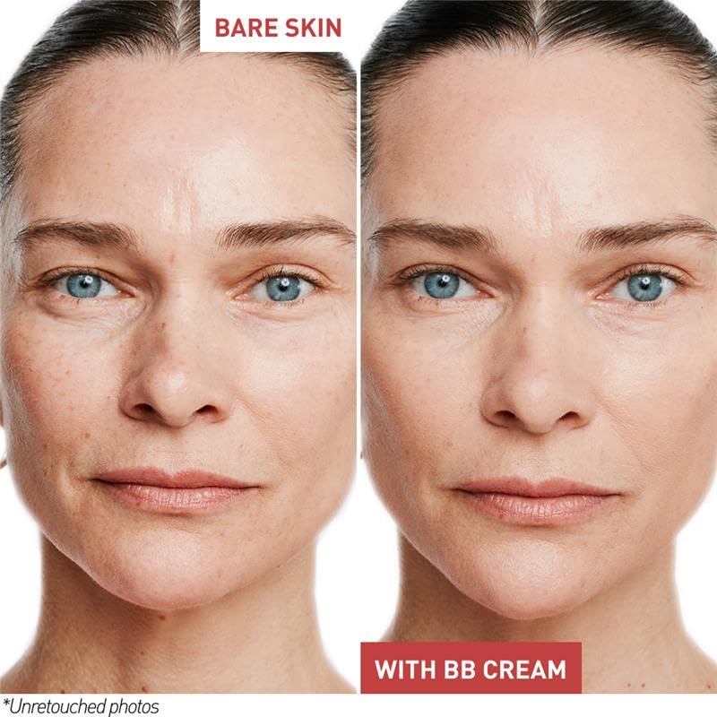 Erborian BB Cream Clair next to a coin showing 0.5 oz size for portability and touch-up convenience