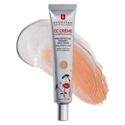 Erborian CC Cream Clair front packaging showing product and benefits