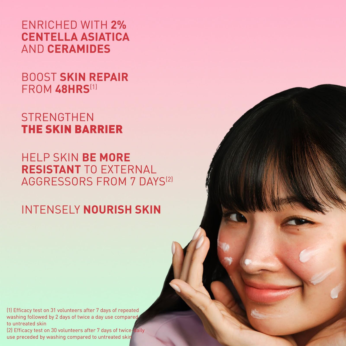 Erborian Centella open jar revealing balm surface and rich moisturizing formula