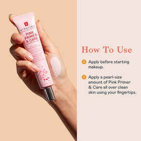 Erborian primer held in hand to show 0.5 fl oz scale and travel-friendly size