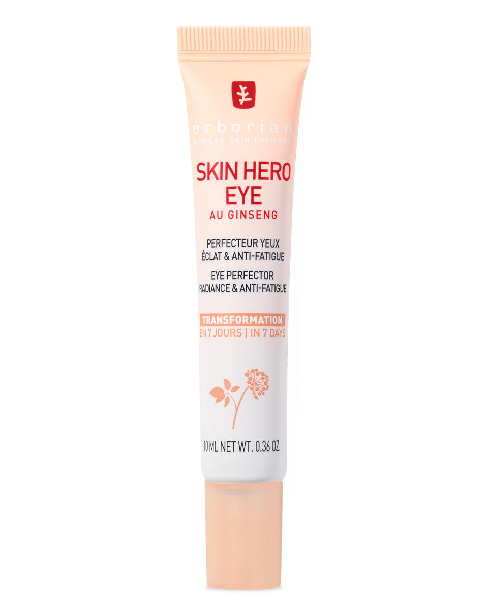 Erborian front packaging showing product tube and branding for instant brightening