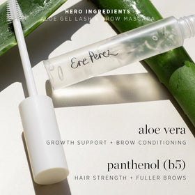 Ere Perez aloe vera ingredient shot emphasizing soothing hydration benefit