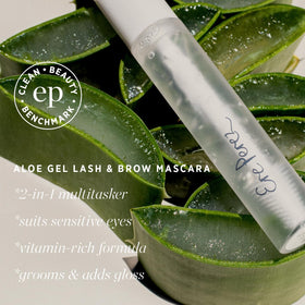 Ere Perez product flatlay with box, tube and eco-friendly branding visible
