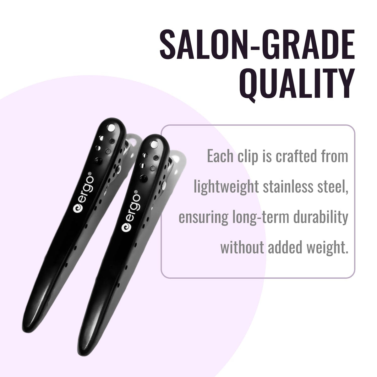 ergo on salon station demonstrating professional reliability