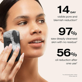 Erno Laszlo lather in palm demonstrating gentle foaming and removal benefit